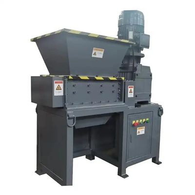 เครื่องบดโลหะอัตโนมัติที่มีพลังงาน เครื่องบดเคเบิลสแตนเลสสล็อครถบด Double Shaft