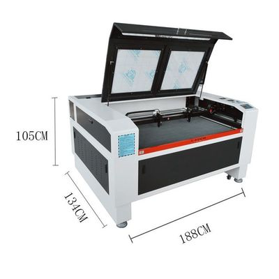 เครื่องตัดเลเซอร์คาร์บอนไดโอ 2 เครื่องฉลาก 80w 100w 130w สําหรับไม้