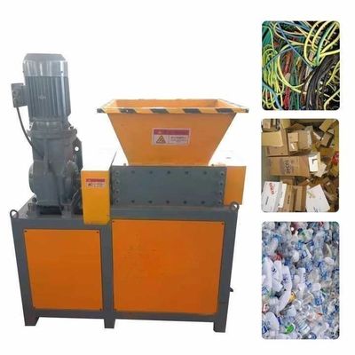 PLC การควบคุมอุตสาหกรรมยาง Shredder แปรกอะลูมิเนียม Shredder เครื่อง