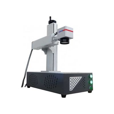 เครื่องฉลากโลหะด้วยเลเซอร์ไฟเบอร์ 3 มิติ 20W 30W 50W Raycus Fiber Laser Marker