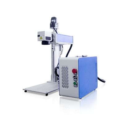เครื่องฉลากโลหะด้วยเลเซอร์ไฟเบอร์ 3 มิติ 20W 30W 50W Raycus Fiber Laser Marker