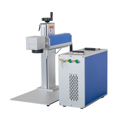 เครื่องหมายเลเซอร์ไฟเบอร์ CNC ขนาดเล็ก Raycus JPT 20w 30w 50w 100w