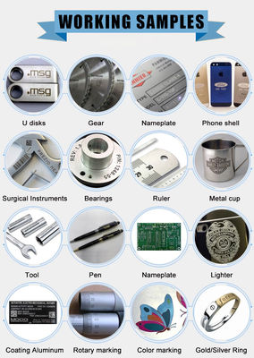 เครื่องหมายเลเซอร์ UV แก้วดื่ม 5W 3W 600mm * 600mm * 1200mm