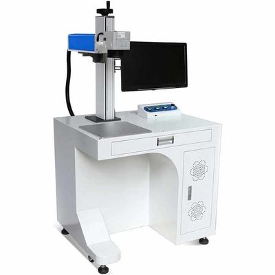 เครื่องเครื่องหมายเลเซอร์ยูวี 3 ดินามิกโฟกัส 5W 10W 15W ด้วยหมุน