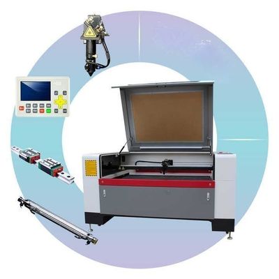 9060 มินิ CO2 เครื่องแกะเลเซอร์ CNC 0-400mm/s การเย็นอากาศ