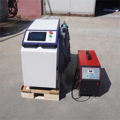 1000W 1500W 2000W มือถือไฟเบอร์เลเซอร์ Welder สําหรับการทําความสะอาดโลหะ