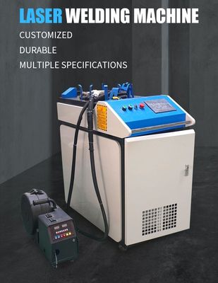 อลูมิเนียมทองแดงโลหะเลเซอร์ Welder 3 ใน 1 เครื่องปั่นไฟเบอร์ออปติก