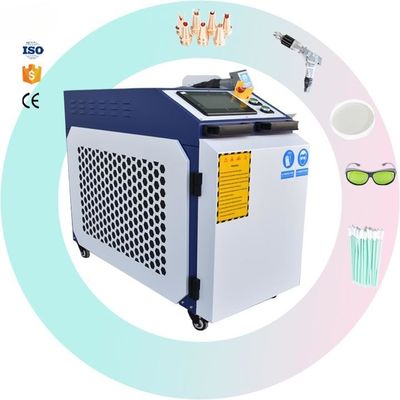 เครื่องทําความสะอาดเลเซอร์แบบพกพา CNC สายใยโลหะ 100w 200w 1000w 2000w