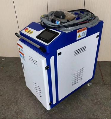 เครื่องทําความสะอาดเลเซอร์แบบพกพา CNC สายใยโลหะ 100w 200w 1000w 2000w