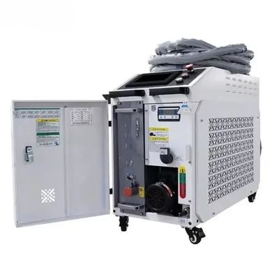 1000W 1500W 2000W 3000W ไฟเบอร์เลเซอร์ทําความสะอาดกําจัดสนิม ด้วยระบบควบคุม PLC