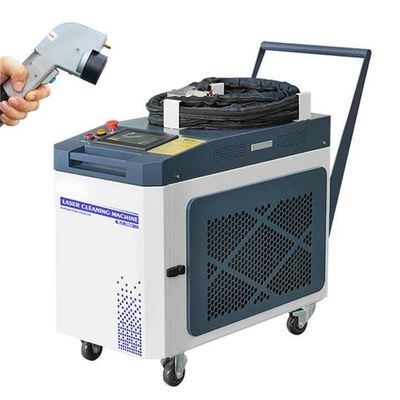 เครื่องทําความสะอาดเลเซอร์ CNC Raycus ถอนสนิม 1000W 2000W 3000W