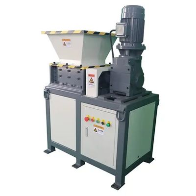 คอมแพคท์ Twin Shaft PCB บอร์ด Shredder เครื่องสําหรับเหล็กทิ้ง