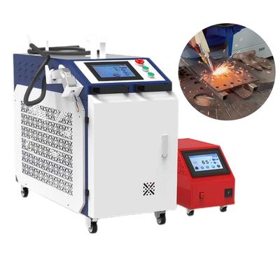 เครื่องเชื่อมเลเซอร์ไฟเบอร์มืออาชีพ ความละเอียดสูง 1kw 1.5kw 2kw 3kw